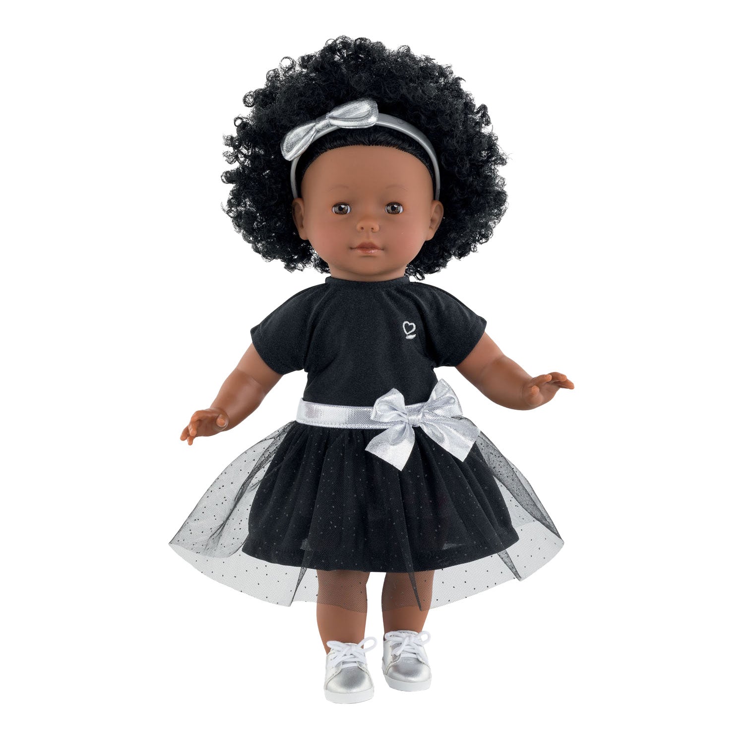 Corolle ma haarband met strike zilver, 36cm