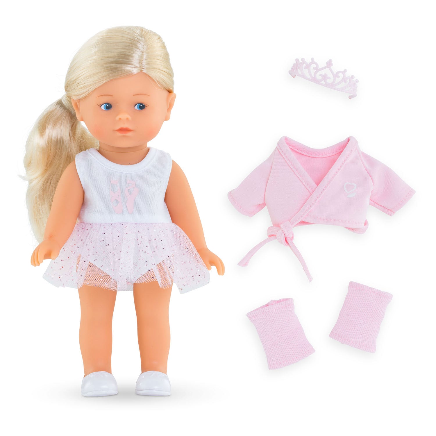 Corolle mini corrolines roze ballerina pop, 20 cm