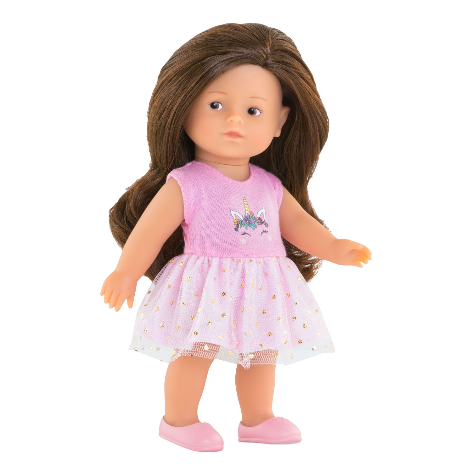 Corolle pop eenhoorn romy 20cm - mini corolline speelset met accessoires.