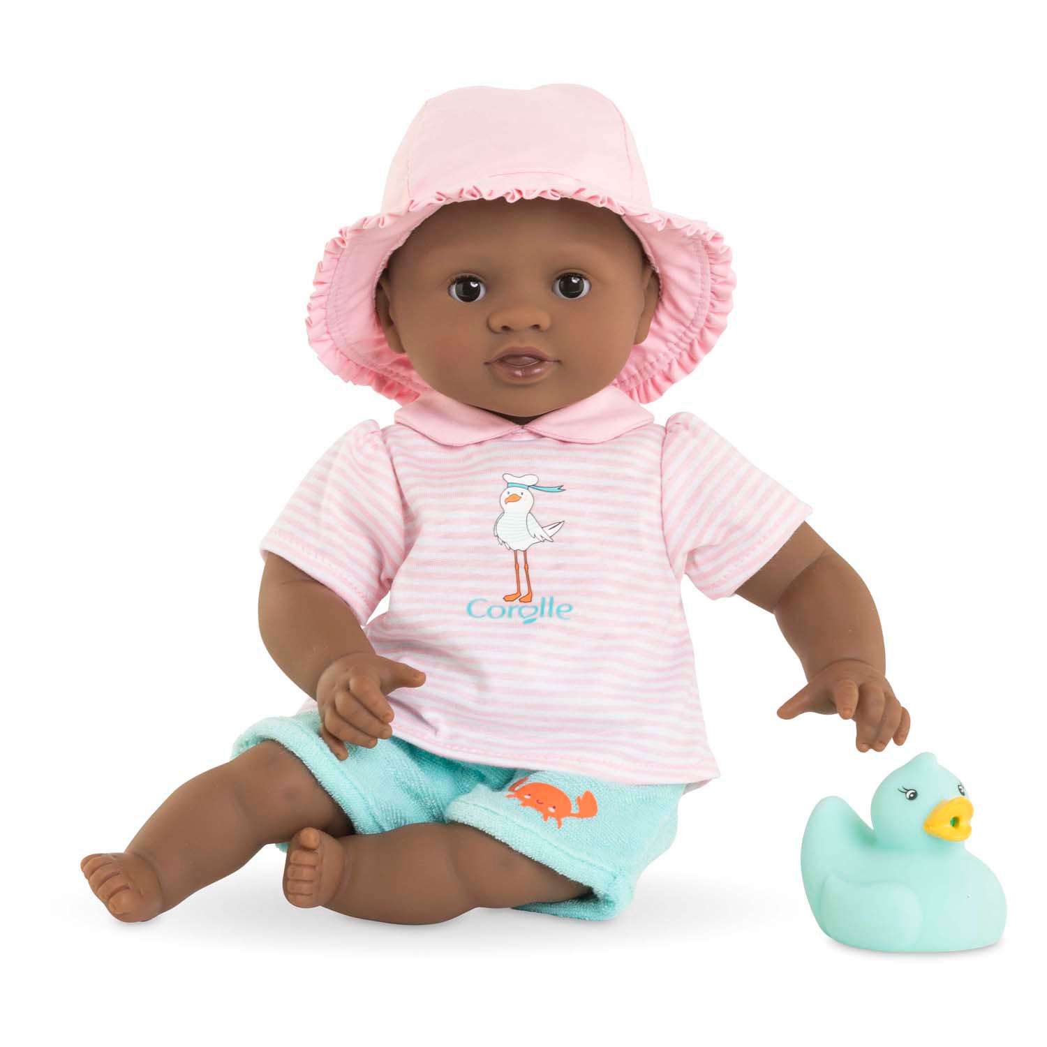 Corolle badpop alyzee - babypop 30cm waterbestendig multi kleuren.