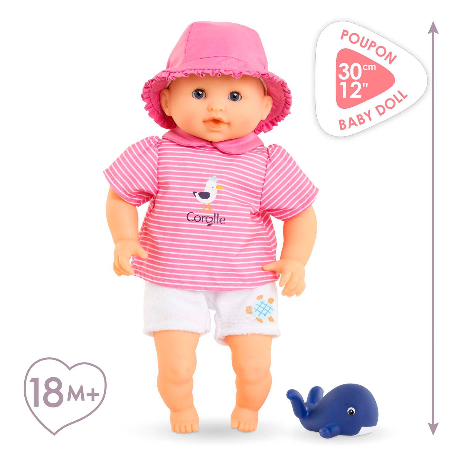 Corolle badpop oceaan, 30cm