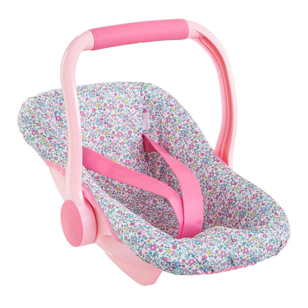 Corolle poppen draagzak bloemen babypop 36cm roze speelgoed.