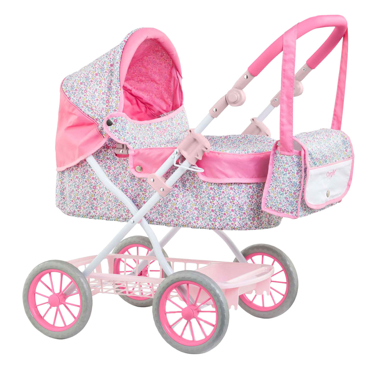 Corolle poppenwagen bloemen voor babypop van 36-42cm
