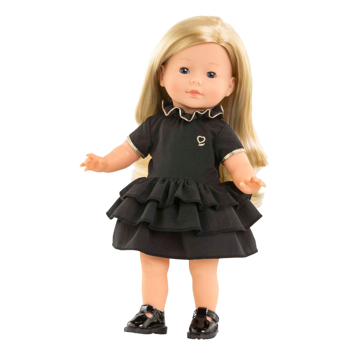 Corolle zwarte jurk voor babypop, 36cm