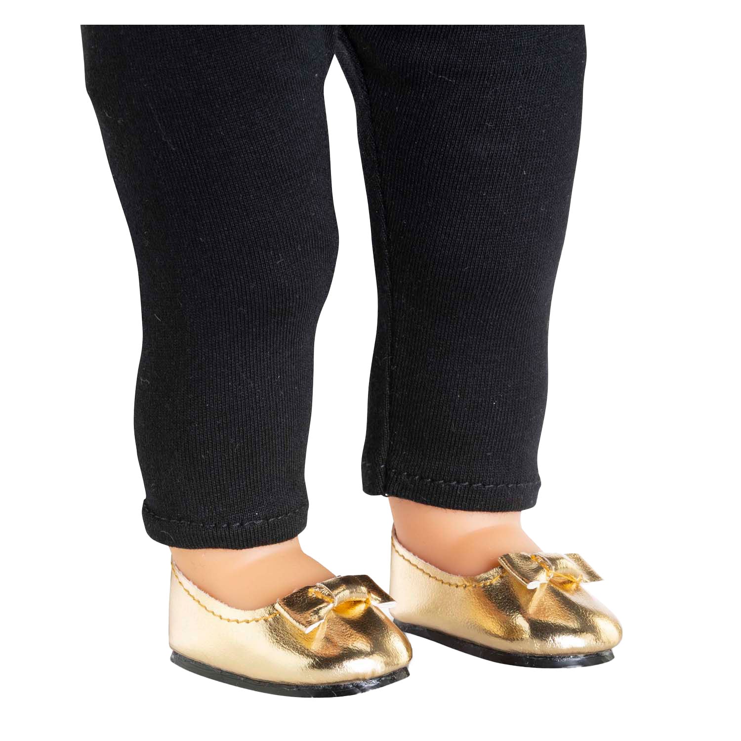 Corolle gouden ballerina schoenen voor poppen, 36cm