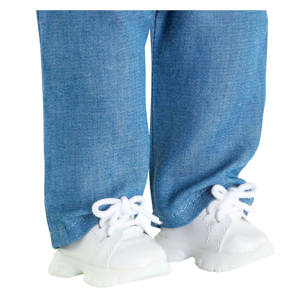 Corolle sneakers poppen wit 36cm - poppenaccessoire schoenen.