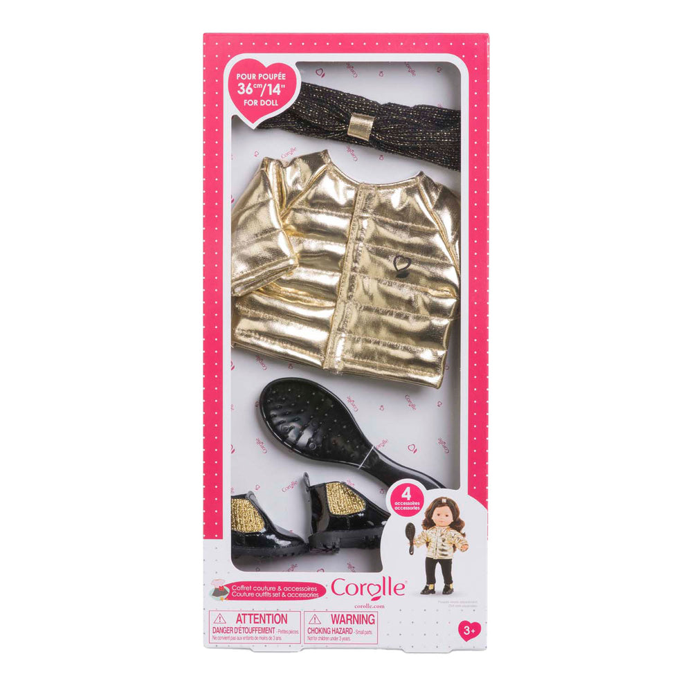 Corolle couture outfitset met accessoires voor poppen, 36cm