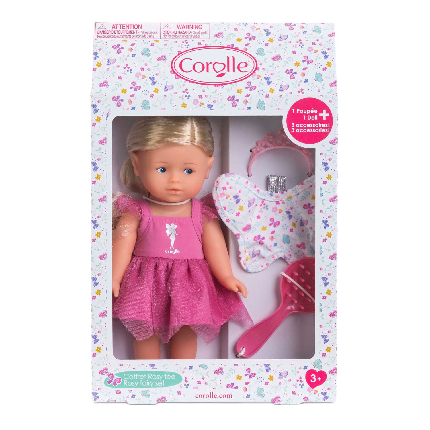 Corolle rosy feeen poppenset