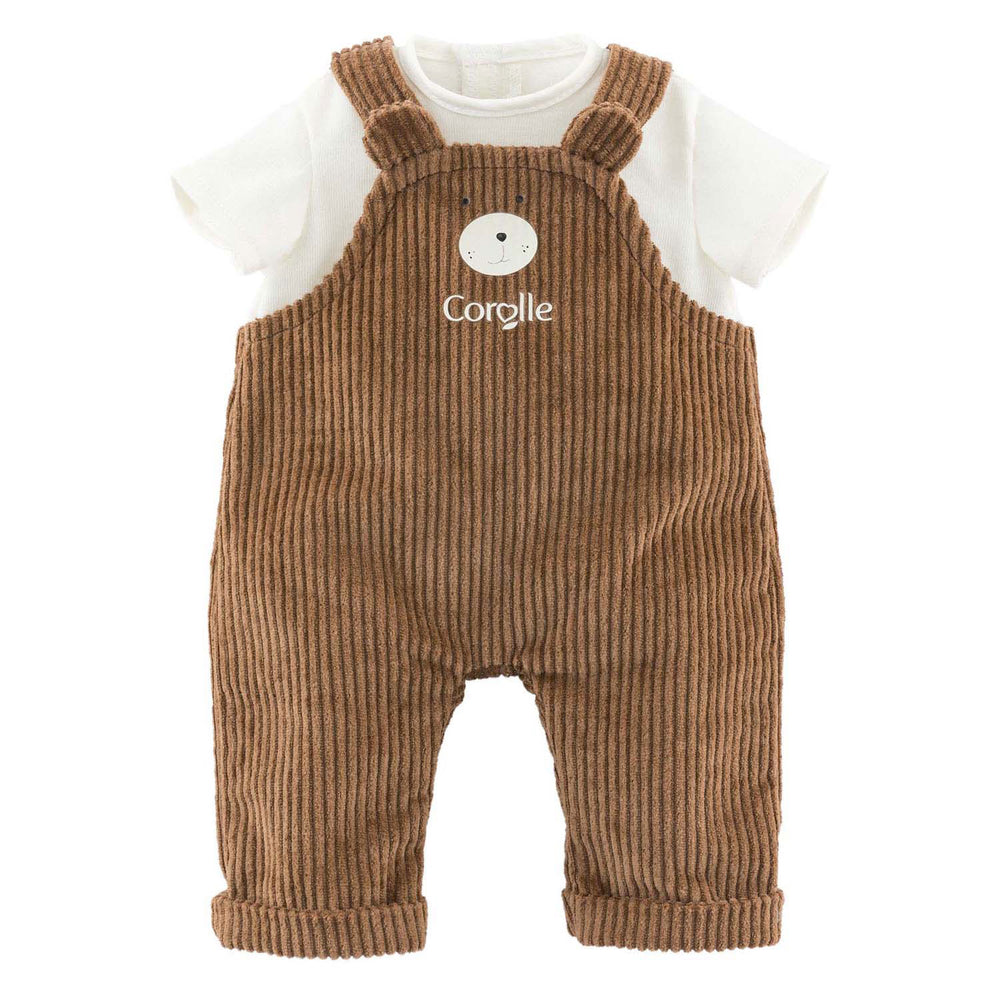 Corolle overall met t-shirt kleine ontdekker - 30cm