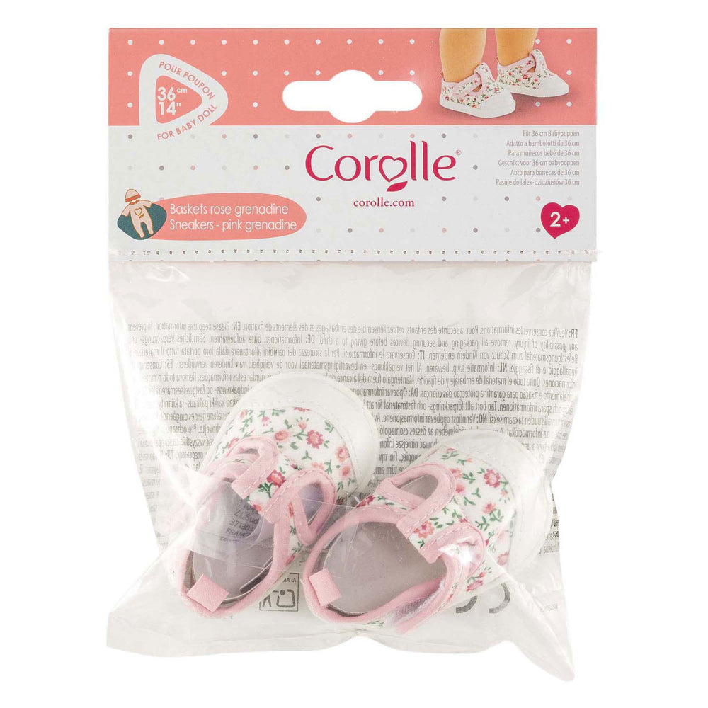 Corolle poppensneakers rose grenadine - poppenaccessoire 36cm.