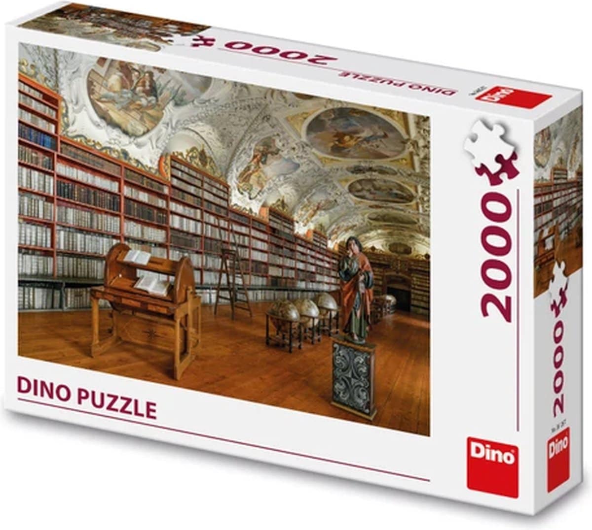 Dinotoys dino beenpuzzel van de theologische zaal - 2000 stukjes