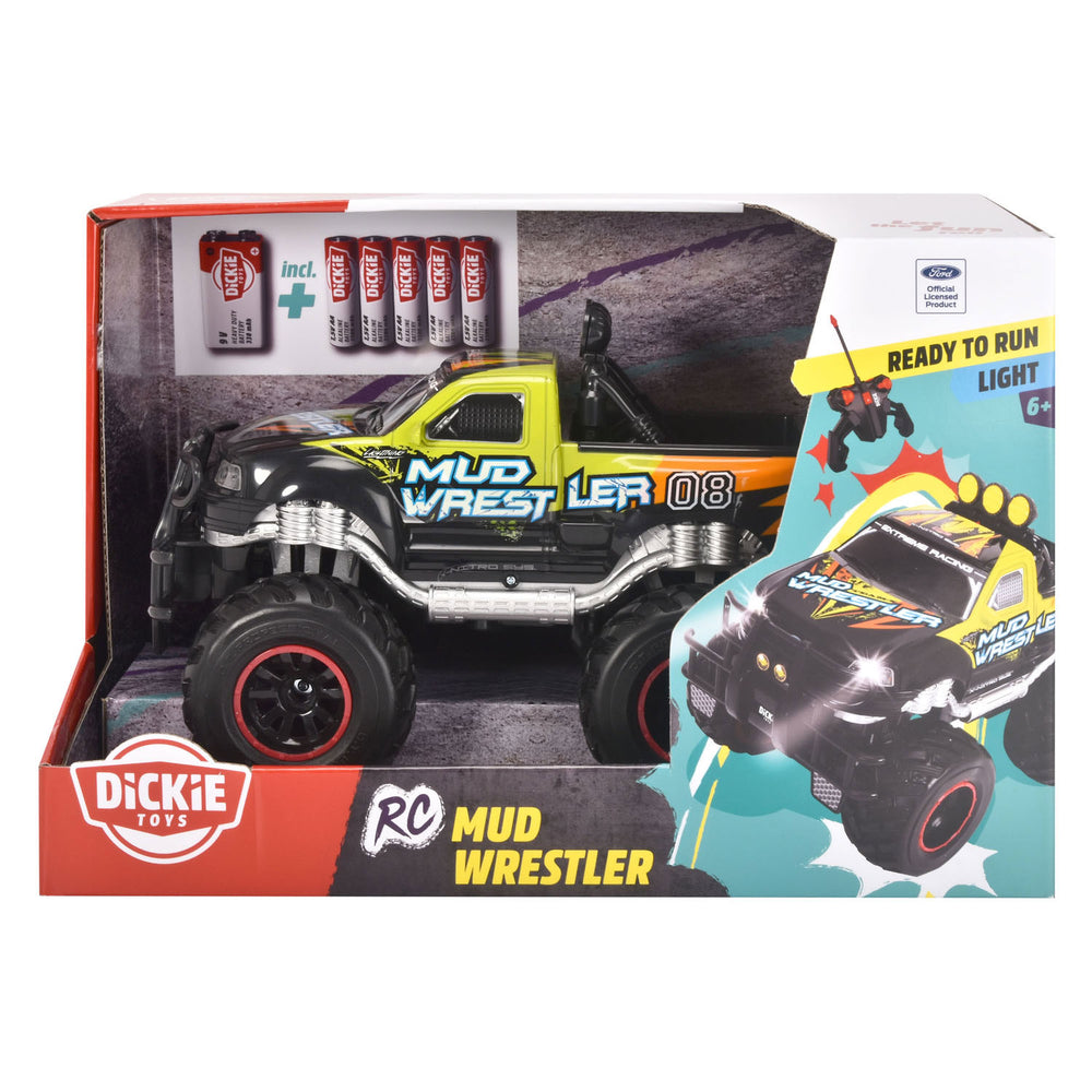 Dickie RC Bestuurbare Auto Modderworstelaar Ford F150 RTR