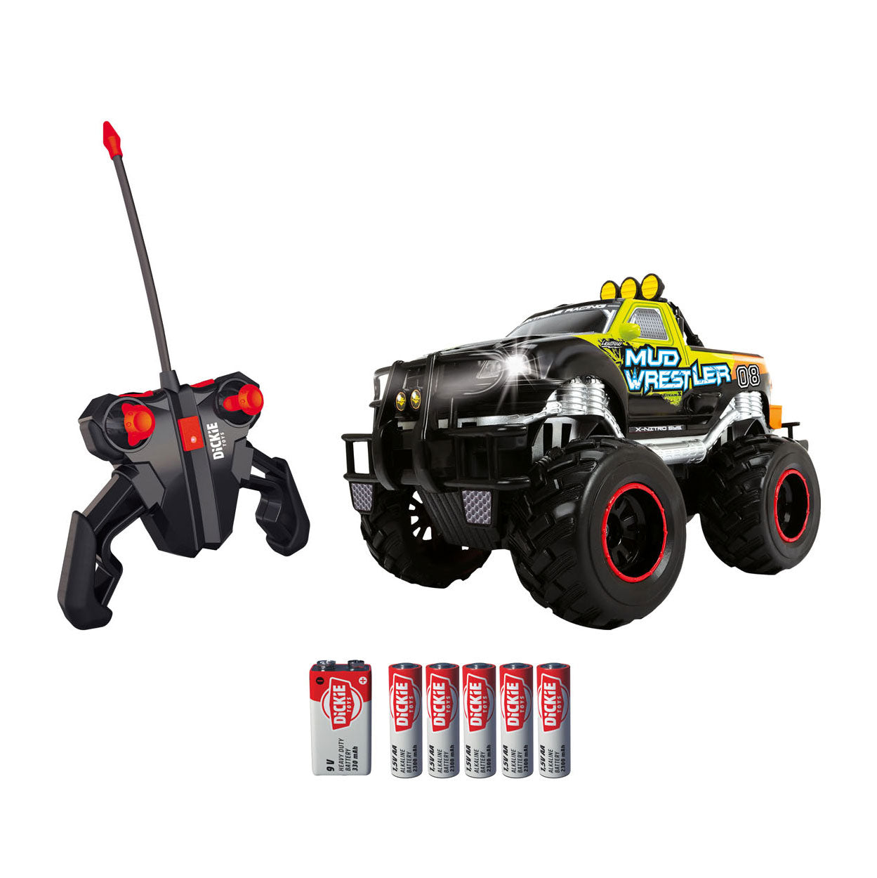 Dickie RC Bestuurbare Auto Modderworstelaar Ford F150 RTR