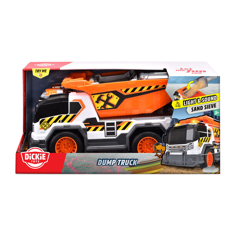 Dickie Kiepwagen met licht en geluid