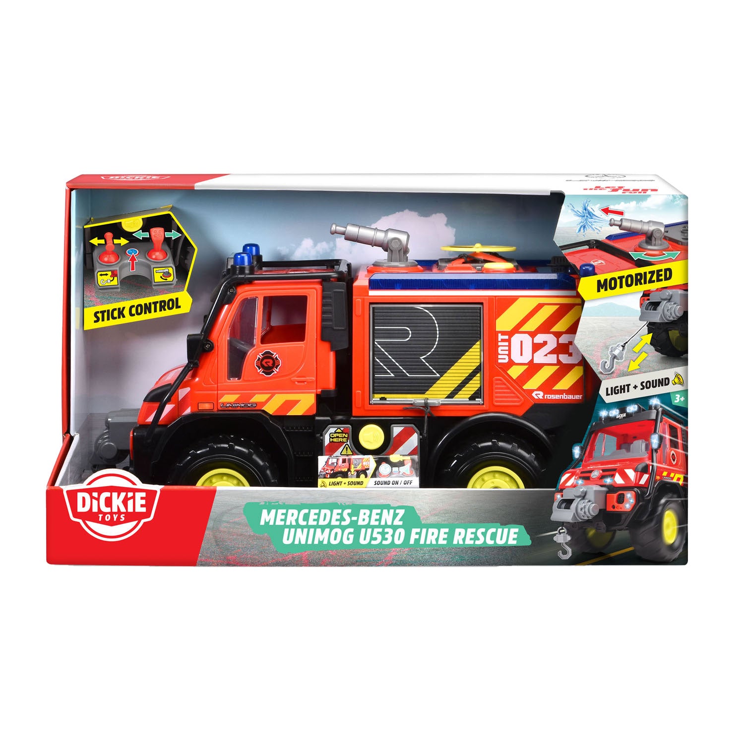 Dickie ummog u530 brandweerwagen