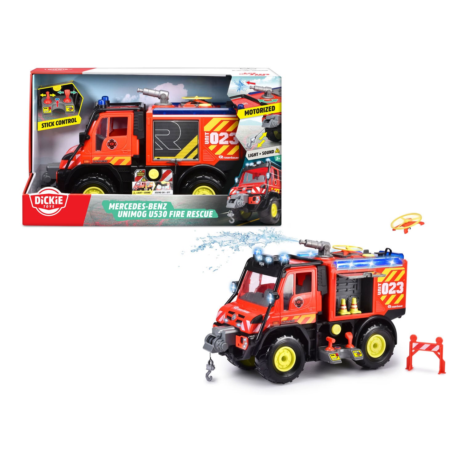 Dickie ummog u530 brandweerwagen