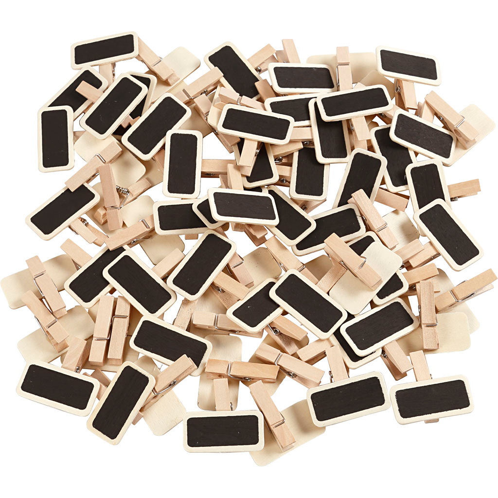 Https: www.cchobby.nl schoolbord-met-wasknijpers-afm-4x2-cm-100-stuk-1-doos