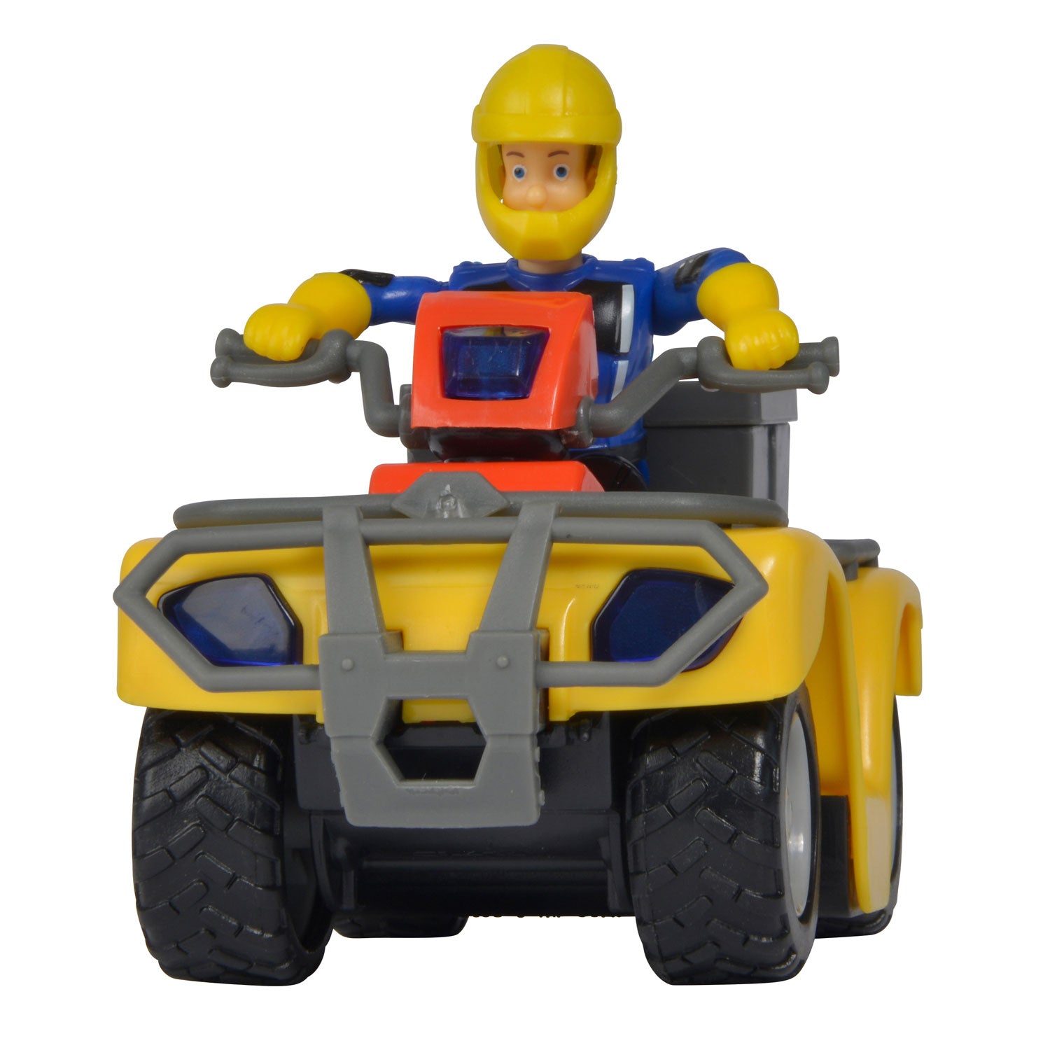 Simba brandweerman sam speelgoed quad met figuur - actievoertuig.