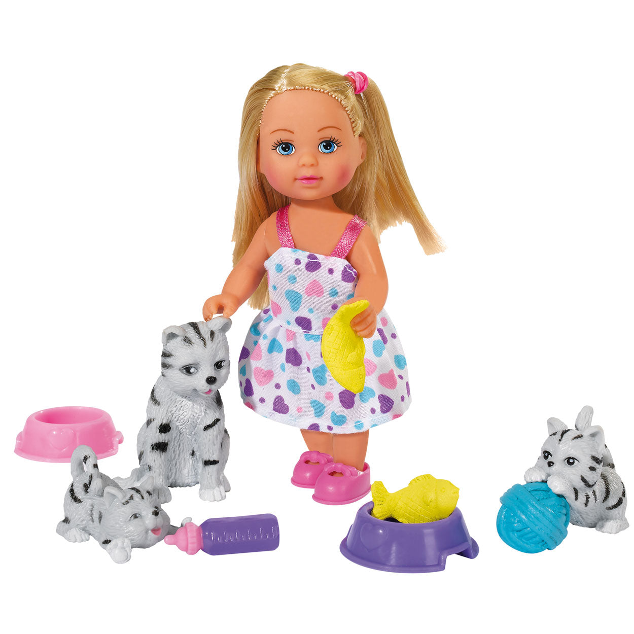Evi is dol op dierenvriend witte hondjes