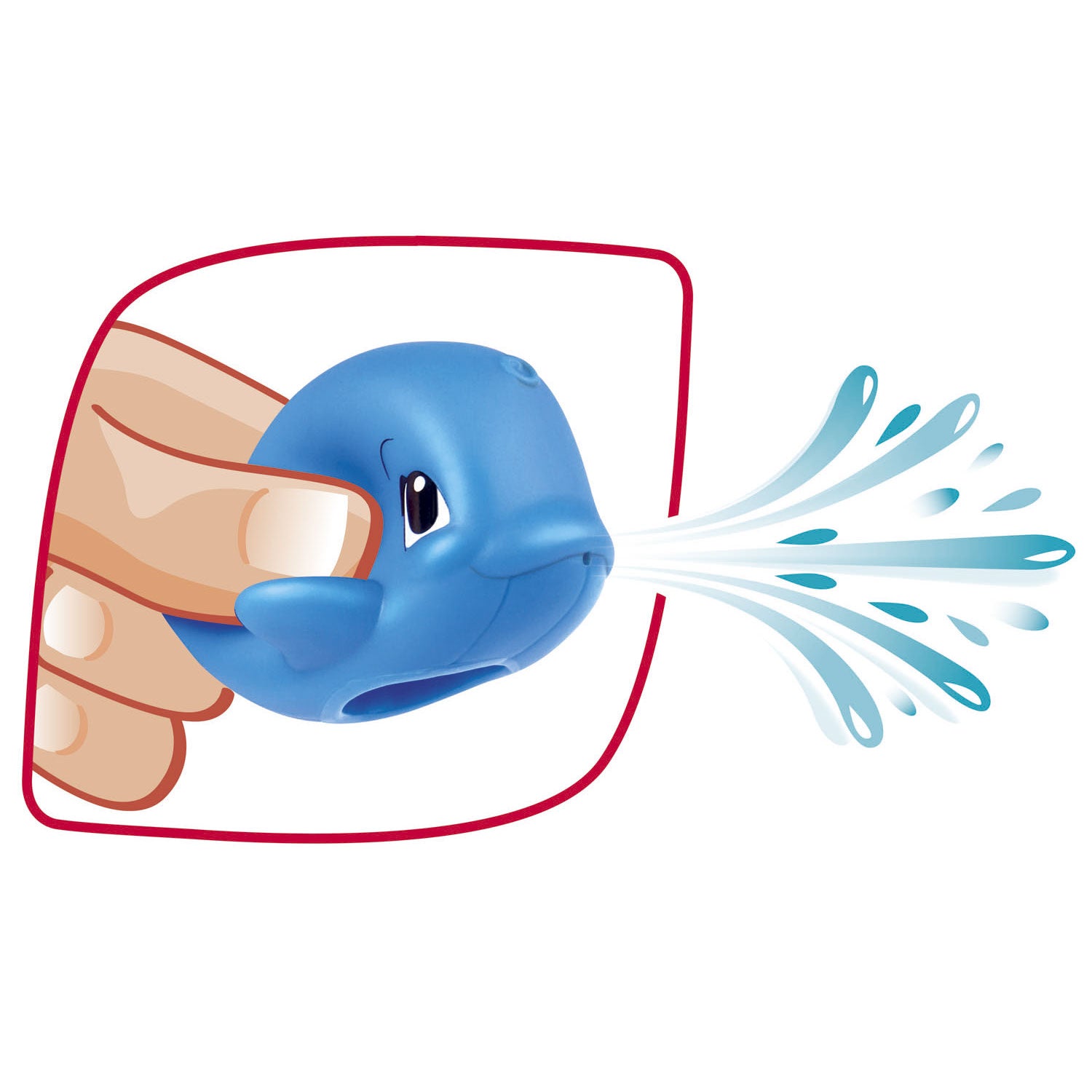 ABC Badspeeltje Schelp met Zeedieren