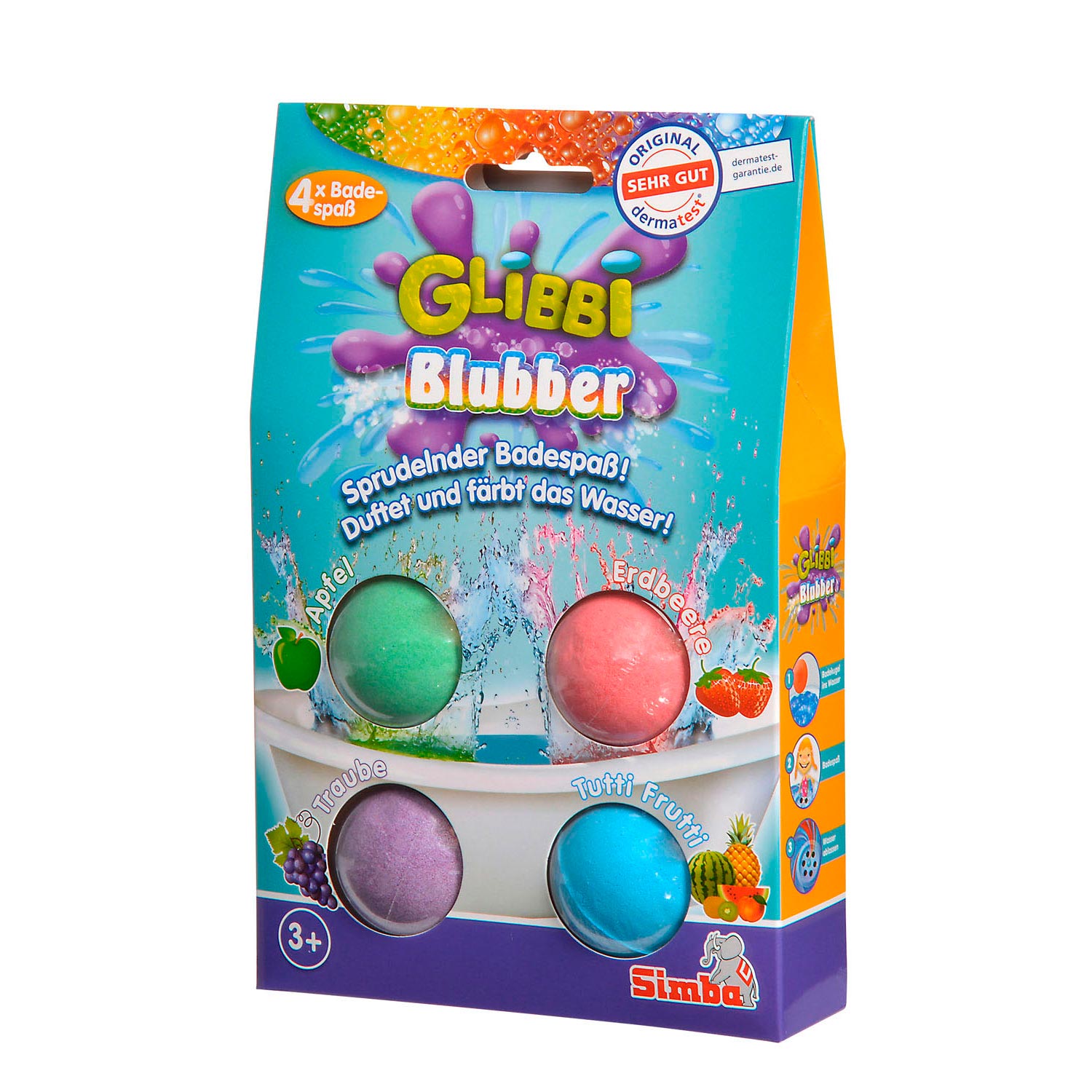 Glibbi Bruisballen, 4e.