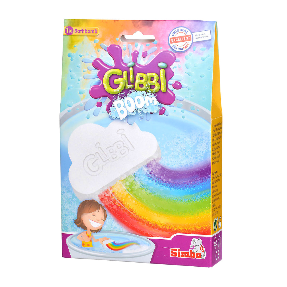 Simba glibbi boom regenboog - badbom - vanaf 3 jaar - dermatologisch getest