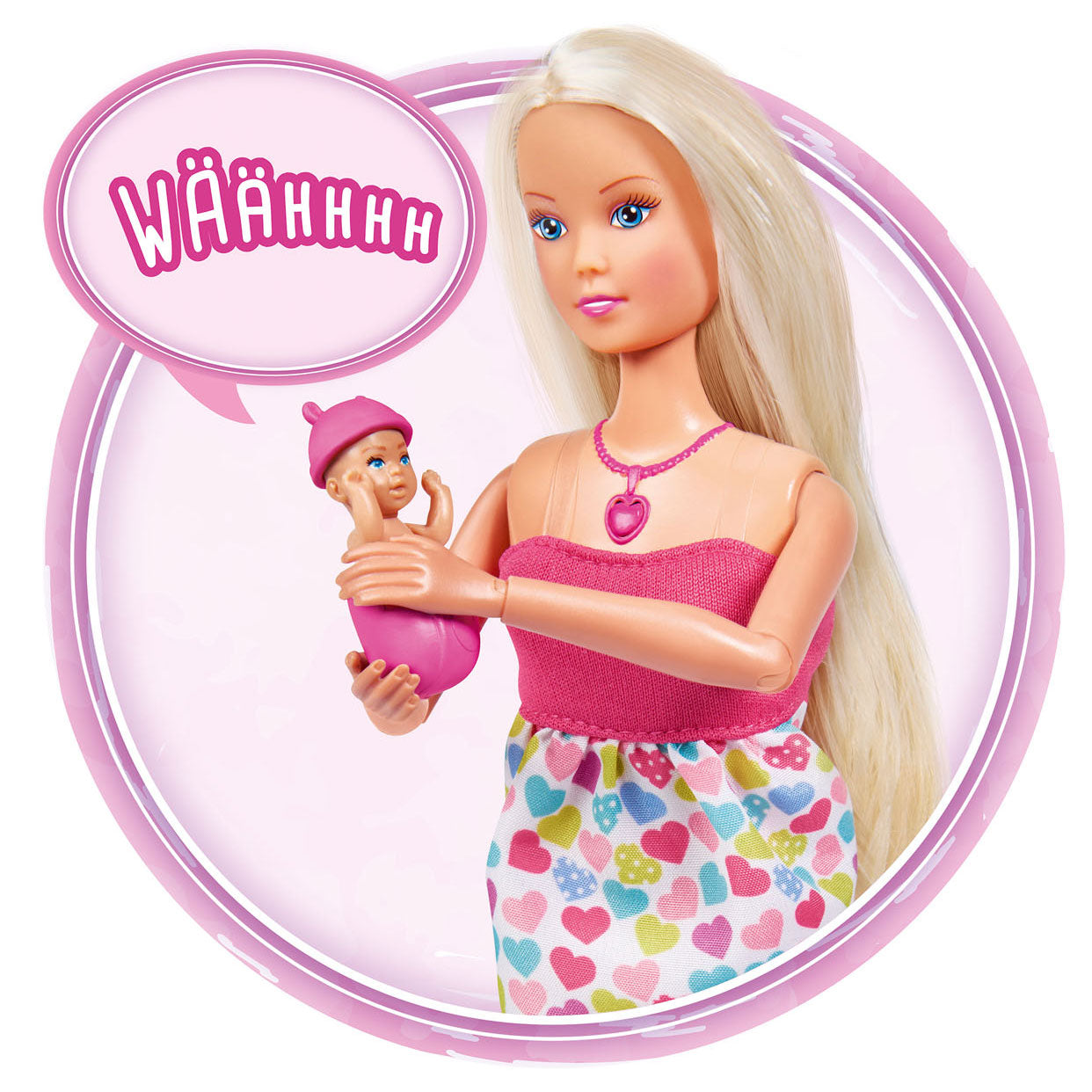 Steffi heeft een baby ontmoet