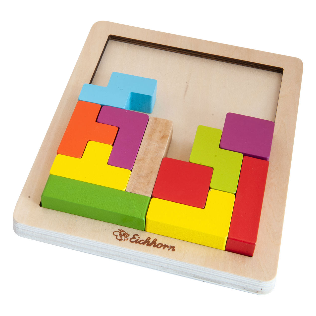 Eichhorn houten vormenspel