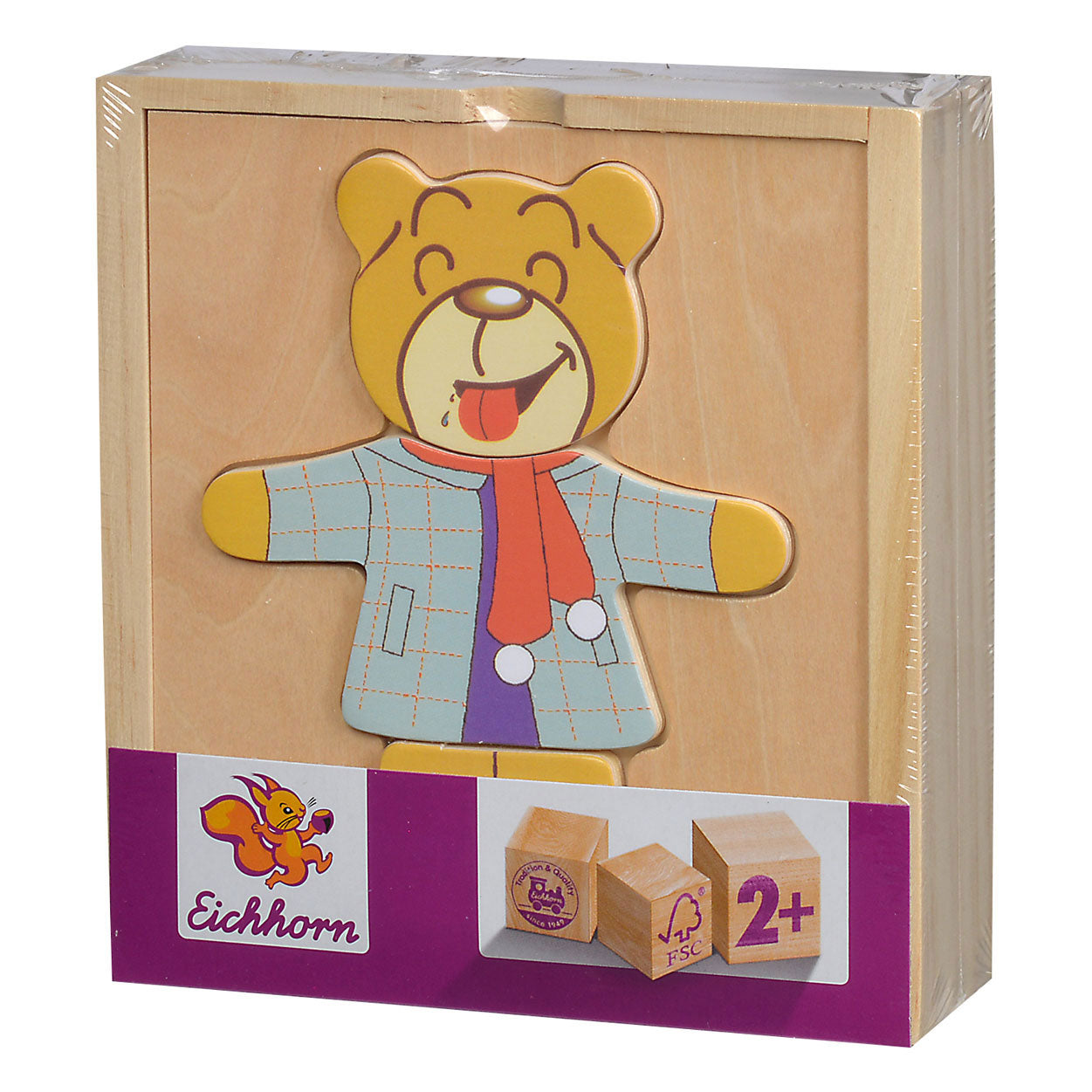 Eichhorn Houten Puzzel Bier 20 stuks
