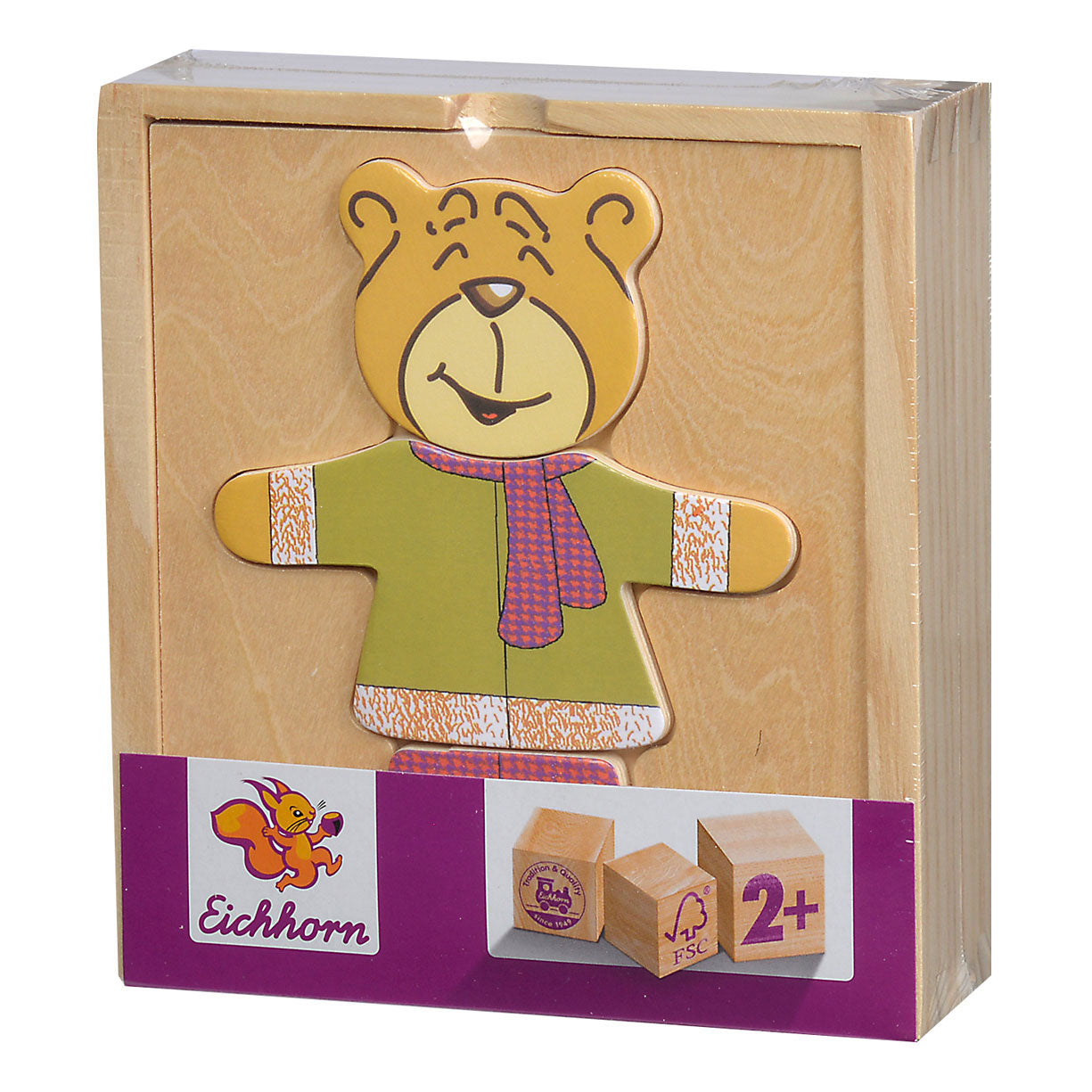 Eichhorn Houten Puzzel Bier 20 stuks
