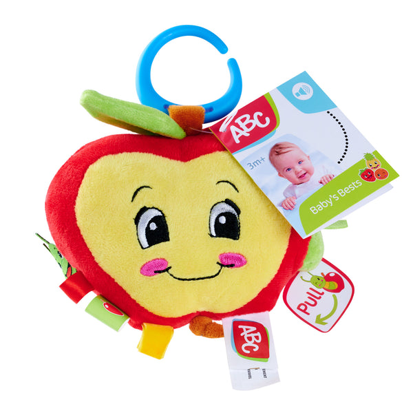 ABC Activities Apple with Caterpillar Plush Toy