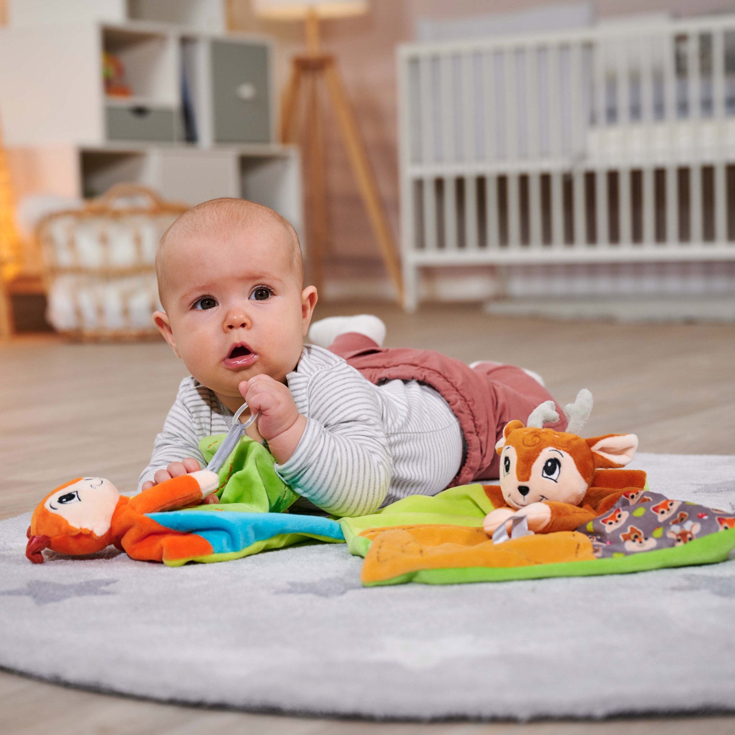 ABC Bosvriendjes Knuffeldoek