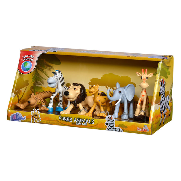 Simba Funny Animals - Safari, 6 pcs.