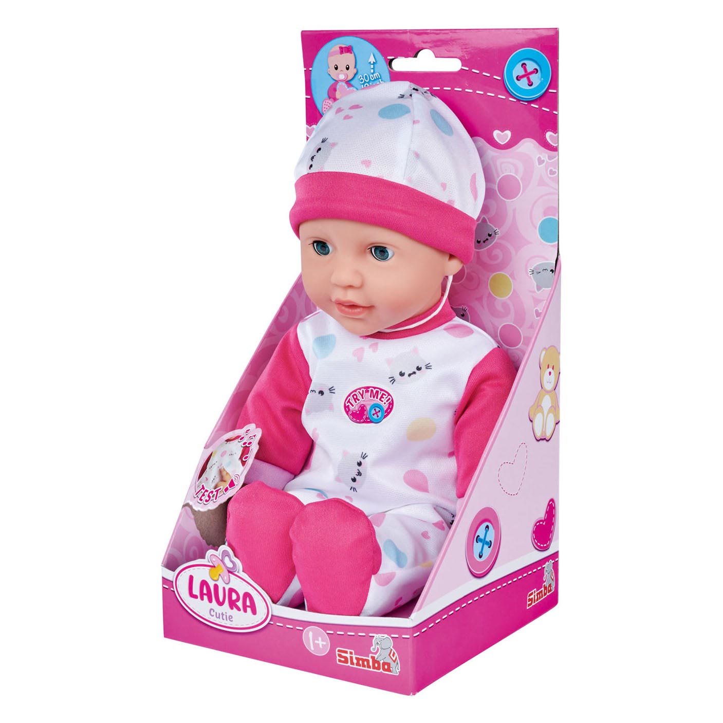 Simba babypop laura cutie, 30cm