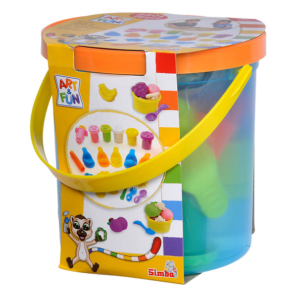 Simba Art & Fun fruit basket dough set - 5 dough pots