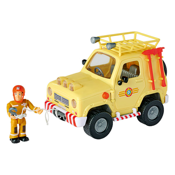 Simba Fireman Sam Mountain 4x4 Jeep with Figure