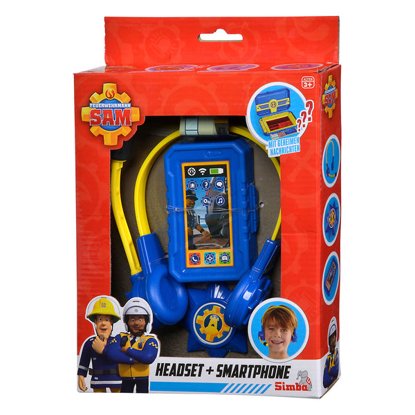 Simba police headset and smartphone