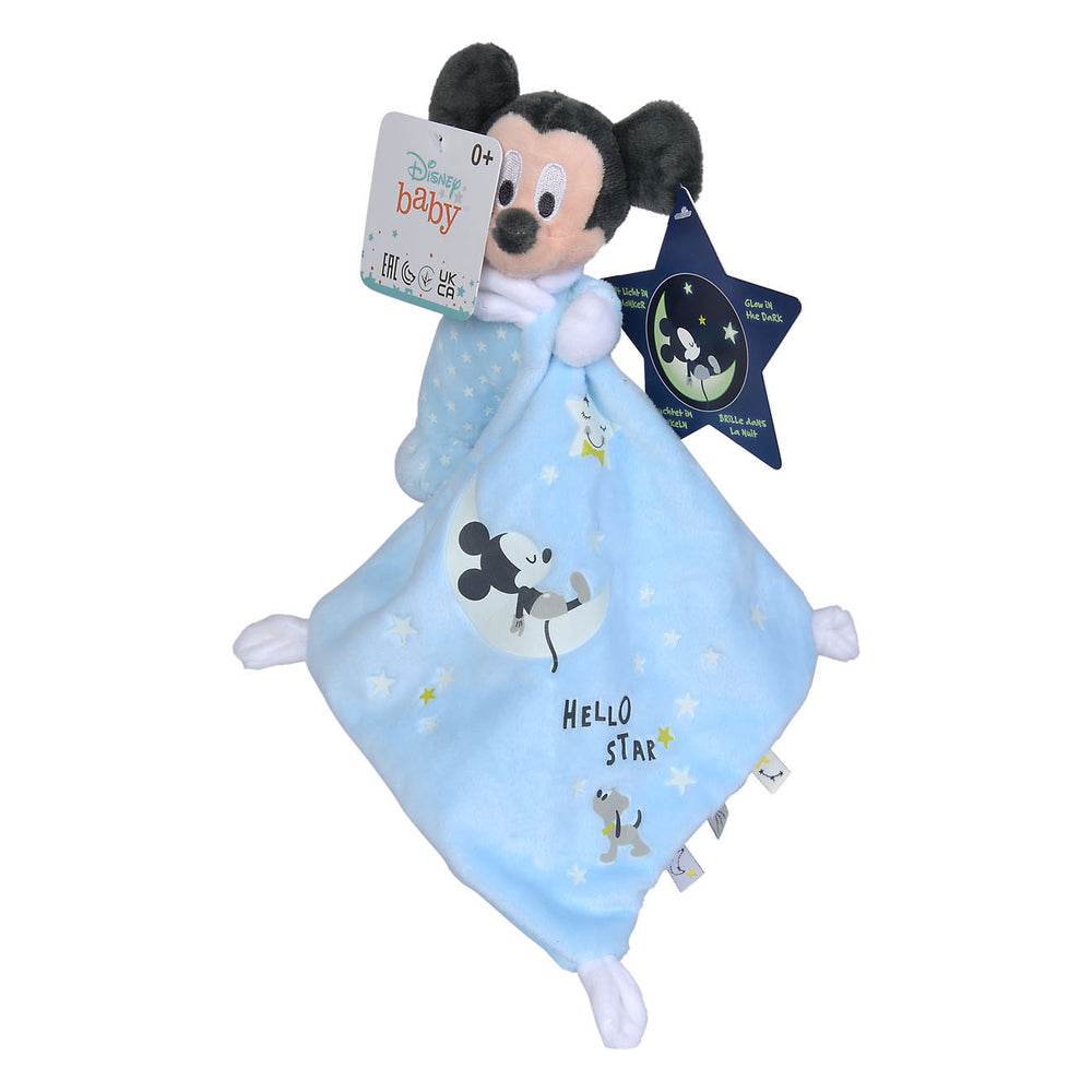 Simba disney mickey mouse glow in the dark doudou starry knuffeldoek