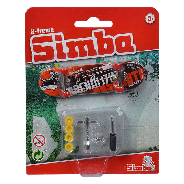 Simba Finger Skateboard X-Treme Colour with Accessories