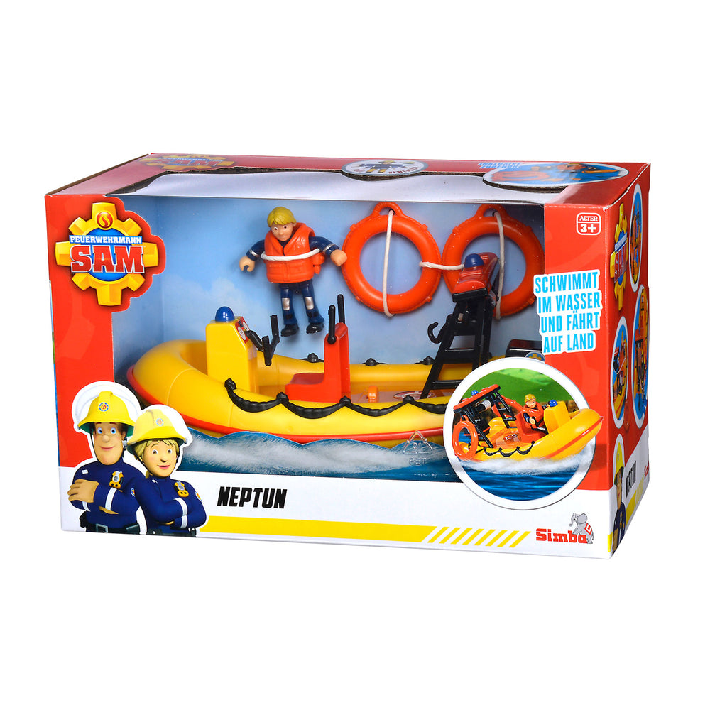 Simba Neptunus Reddingsboot met Figuur