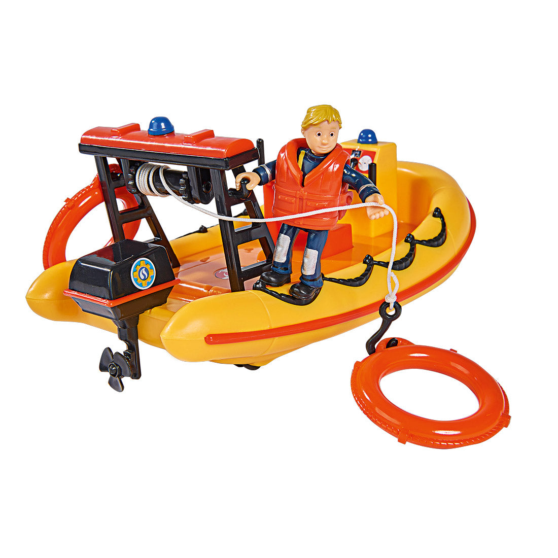 Simba Neptunus Reddingsboot met Figuur