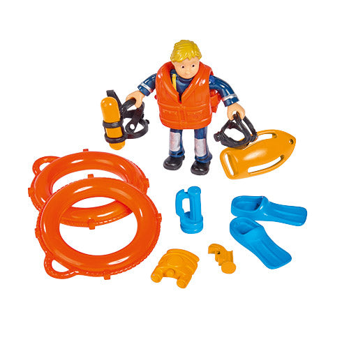 Simba Neptunus Reddingsboot met Figuur