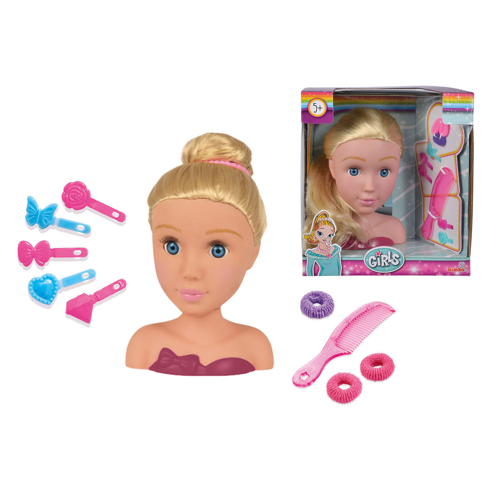 Simba meiden styling kappop met accessoires
