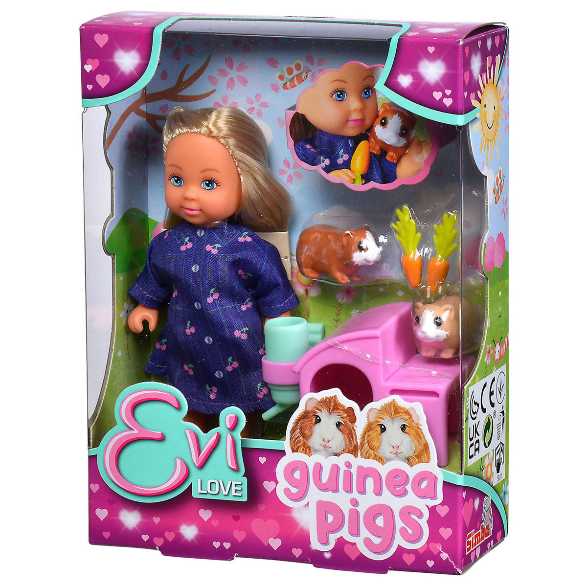 Evi Love Mini Pop met cavia's