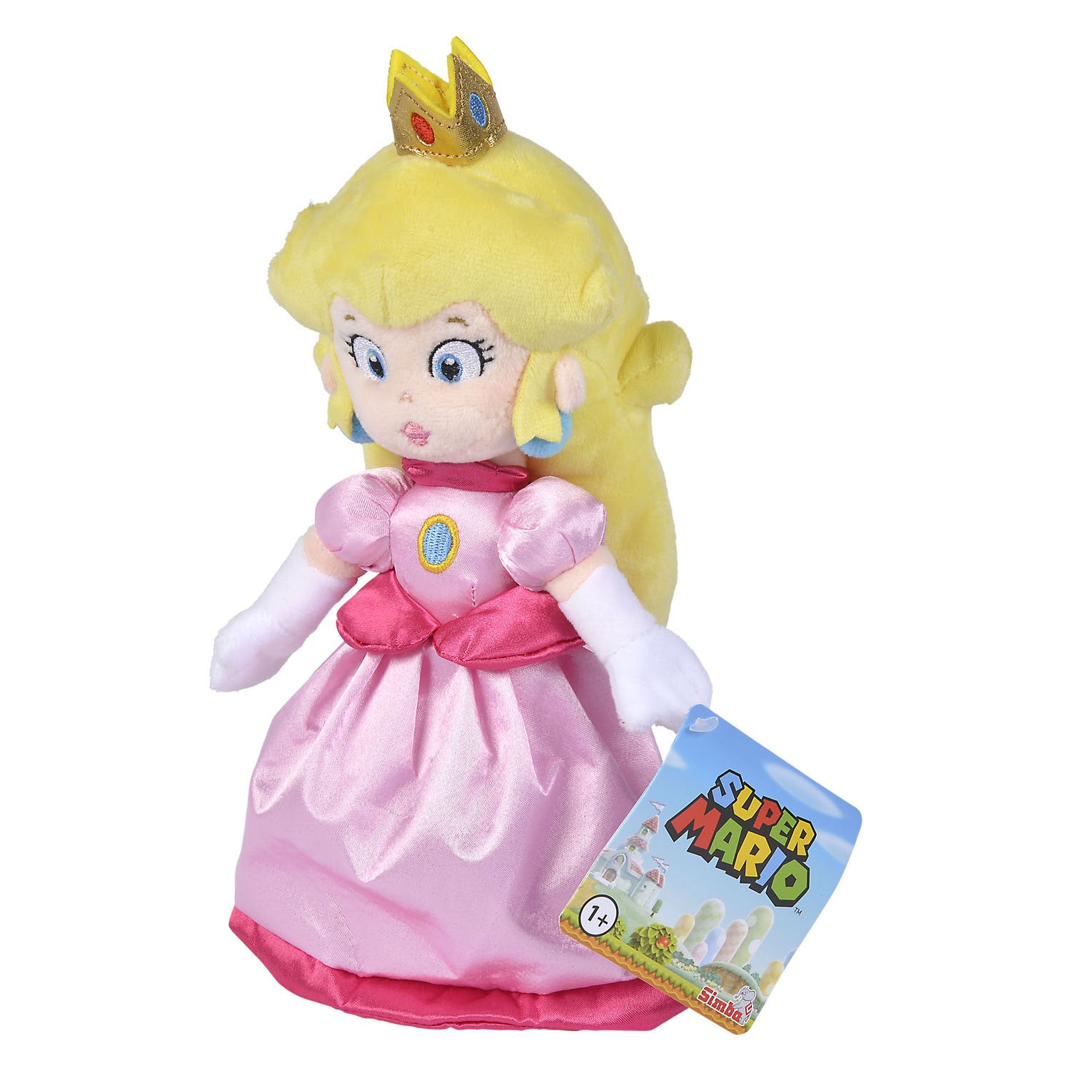 Super Mario Pluchen Knuffel Perzik, 27cm
