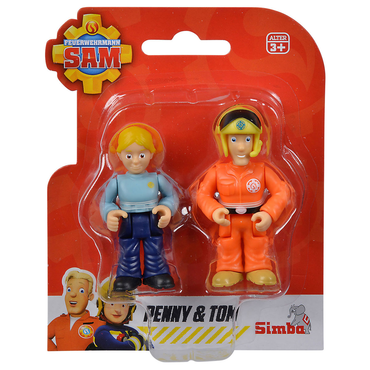 Simba brandweerman sam speelfiguren, 2st.