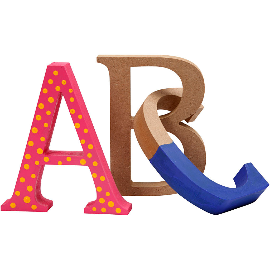 Creativ company letter a mdf 8cm, 1e.