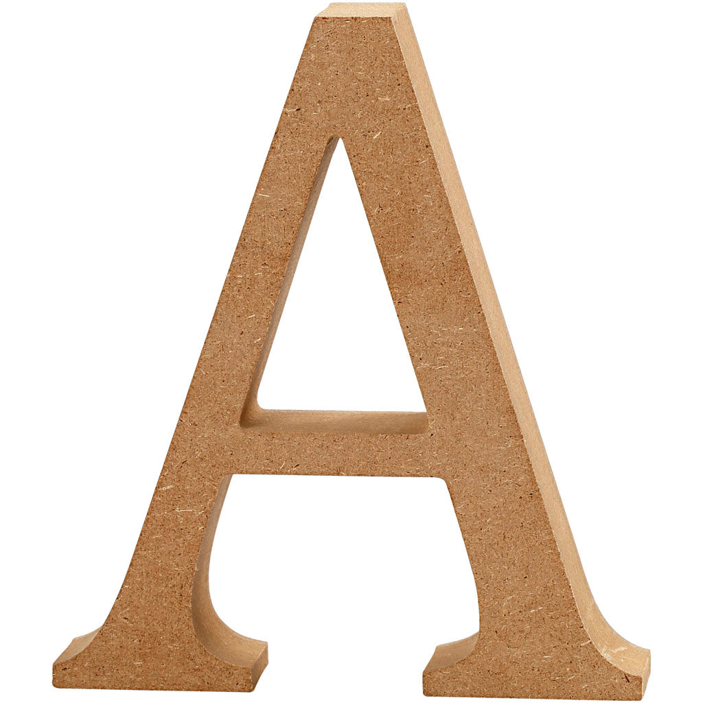 Creativ company letter a mdf 8cm, 1e.