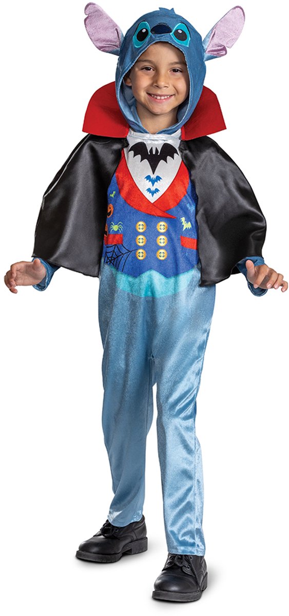 Disguise disney lilo stitch classic vampire kostuum blauw 7-8 years
