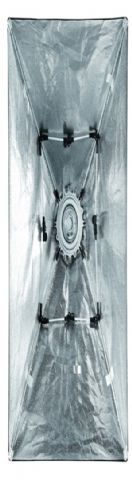 Linkstar opvouwbare striplight softbox + honingraat qssx-30150hc 30x150 cm